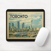トロントカナダヴィンテージ旅行 マウスパッド (マウス)