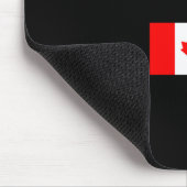 トロントカナダ国旗の濃い色 マウスパッド (コーナー)