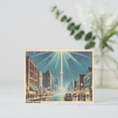 トロントカナダCNタワーヴィンテージ ポストカード (スタンド正面)