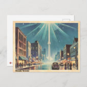 トロントカナダCNタワーヴィンテージ ポストカード (正面/裏面)