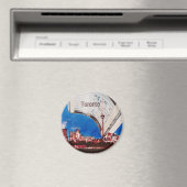 トロントスカイラインと市議会建物磁石 マグネット (インサイチュ (食洗機))