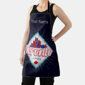 トロントスカイラインオンタリオレトロカナダヴィンテージ エプロン (インサイチュ)