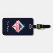 トロントスカイラインオンタリオレトロカナダヴィンテージ ラゲッジタグ (正面横)