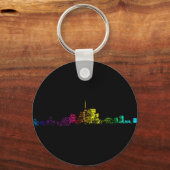 トロントスカイライングラデーション キーホルダー (正面)