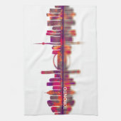 トロントスカイライン キッチンタオル (縦)