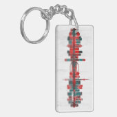 トロントスカイライン キーホルダー (正面左)