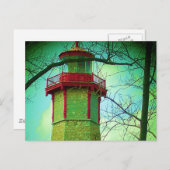 トロントセンターアイランド最古のライトハウス ポストカード (正面/裏面)