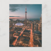トロントダウンタウンシティスケープ，トロントダウンタウンアート ポストカード (正面)
