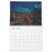 トロントダウンタウンシティスケープ，トロントダウンタウン，アート カレンダー (3月 2026)