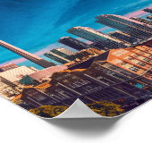 トロントダウンタウンシティスケープ，トロントダウンタウン，アート ポスター (角)