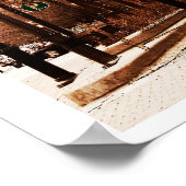 トロントフラットアイアン建物プリント ポスター (角)