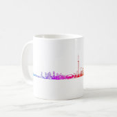 トロントレインボー コーヒーマグカップ (正面左)