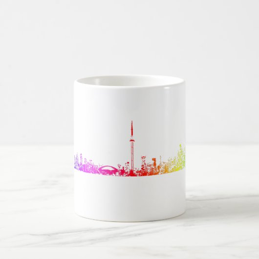 トロントレインボー コーヒーマグカップ (中央)
