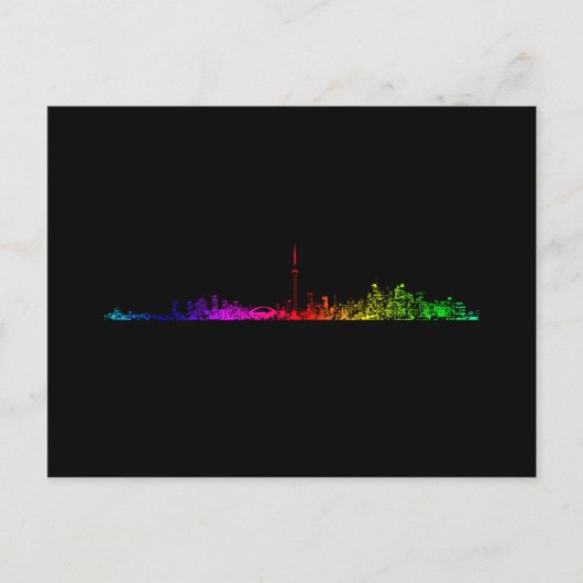 トロントレインボー ポストカード (正面)