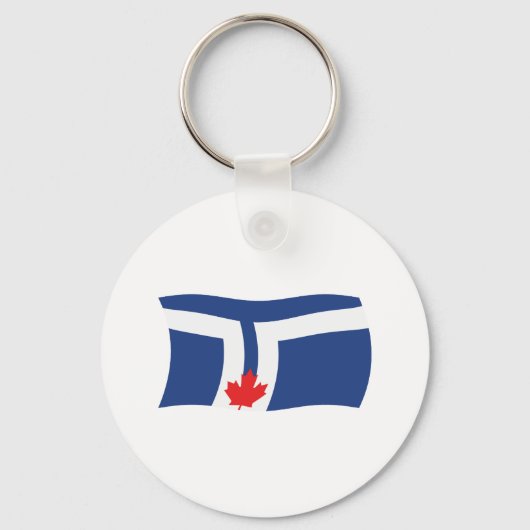 トロント国旗のキーチェーン キーホルダー (正面)