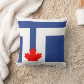 トロント国旗、オンタリオ装飾用クッション クッション (ブランケット)