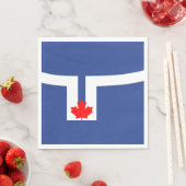 トロント市国旗(カナダ) スタンダードランチョンナプキン (インサイチュ)