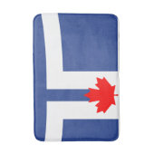 トロント市国旗（カナダ） バスマット (正面縦)