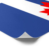 トロント市国旗（カナダ） ポスター (角)