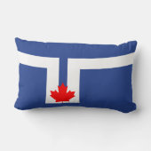 トロント市国旗（カナダ） ランバークッション (裏面)