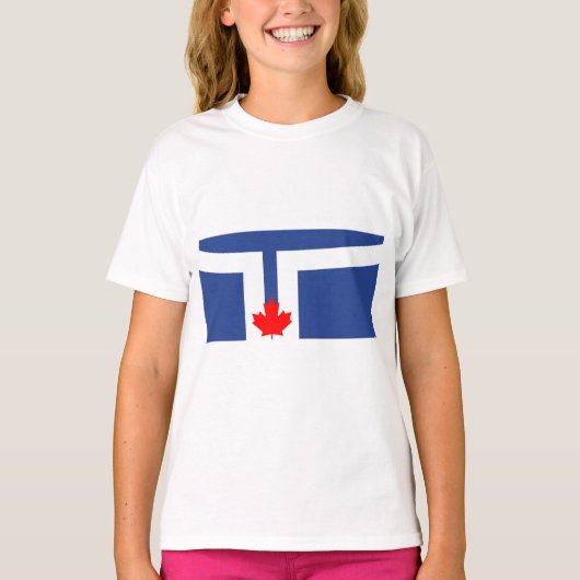 トロント市国旗(カナダ) Tシャツ (正面)