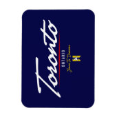 トロント文字 マグネット (縦)