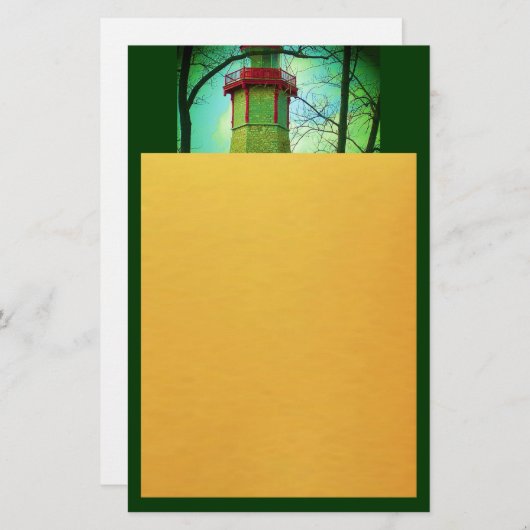 トロント最古のライトハウス 便箋 (正面/裏面)