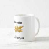 トロント、Կանադաコーヒーマグ コーヒーマグカップ (正面右)