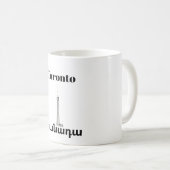トロント、Կանադաコーヒーマグ コーヒーマグカップ (正面右)