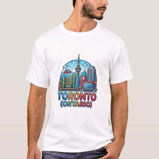 トロント オンタリオ州 Tシャツ (正面)
