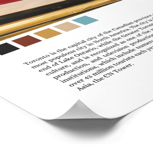 トロント・カナダ ポスター (角)