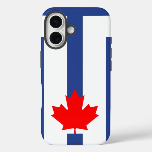トロント+カナダ Apple iPhone 16 Case-Mate iPhoneケース (裏面)
