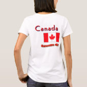 トロント・カナダ Tシャツ (裏面)