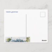 トロント、ダウンタウン ポストカード (裏面)