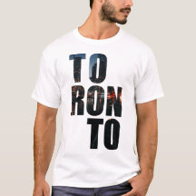 トロント テキスト Tシャツ