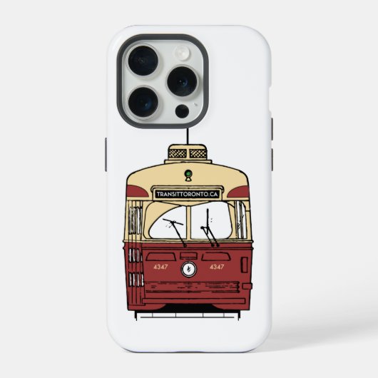 トロント トランジット iPhone 15 Pro カバー (裏面)