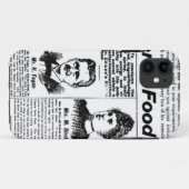 トロント・ピープルヴィンテージ新聞 Case-Mate iPhoneケース (裏面(横))