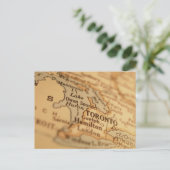 トロント ヴィンテージマップ ポストカード (スタンド正面)