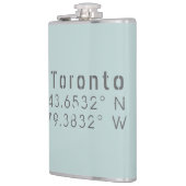 トロント 緯度 経度 フラスク (左)