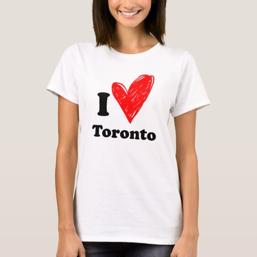 トロントTシャツが大好き Tシャツ (正面)