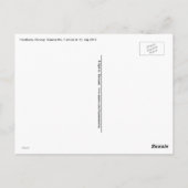 トロンハイムの路面電車。ヴィンテージ車7号車でリアン ポストカード (裏面)