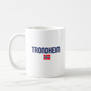 トロンハイムノルウェー コーヒーマグカップ