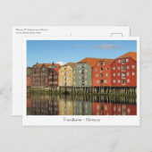 トロンハイムノルウェー ポストカード (正面/裏面)