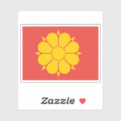 トロンハイム国旗 シール (シート)