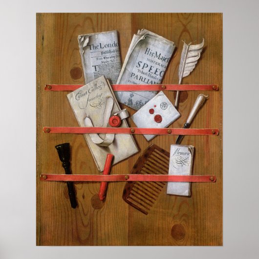 トロンプ・ロエイル、1702年 ポスター (正面)