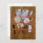 トロンプ・ロエイル、1702年 ポストカード (正面/裏面)