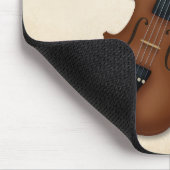 トロンペロエイルヴァイオリン&ボウストリンエレガントミュージシャン マウスパッド (コーナー)