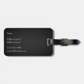 トロンペロエイルヴァイオリン&ボウミュージカル楽器ケース ラゲッジタグ (裏面横)