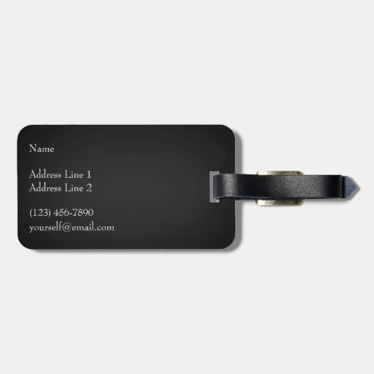 トロンペロエイルヴァイオリン&ボウミュージカル楽器ケース ラゲッジタグ (裏面横)