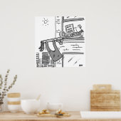 トロンボおもしろいン選手ミュージシャンポスター ポスター (キッチン)